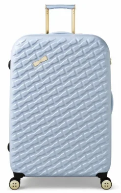 Ted Baker Belle 79cm 4-Wheel Large Suitcase -IT Luggage Sales Shop TBW0301 049 Belle Large Case Pale Blue 1