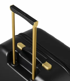 Ted Baker Belle 79cm 4-Wheel Large Suitcase -IT Luggage Sales Shop TBW0302 001 Belle Black trolleysystem close up 934d1905 9ba2 4365 9e24 61a052983cbb