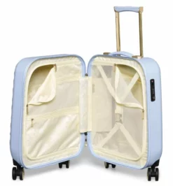 Ted Baker Belle 54cm 4-Wheel Cabin Suitcase 37 Ted Baker Belle 54cm 4-Wheel Cabin Suitcase -IT Luggage Sales Shop TBW0303 049 Belle Cabin Case Pale Blue 3