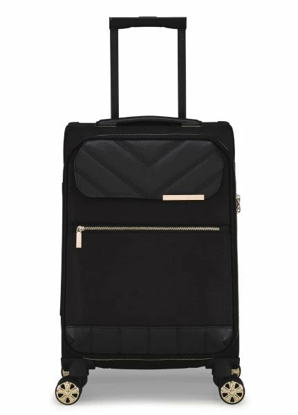 Ted Baker Albany Eco Soft Side 4-Wheel 55cm Cabin Case 1 Ted Baker Albany Eco Soft Side 4-Wheel 55cm Cabin Case