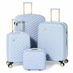 Ted Baker Belle 79cm 4-Wheel Large Suitcase -IT Luggage Sales Shop TBW Ted Baker Belle Pale Blue Luggage Grp3 bbf1828e 468a 4faf 8bbb 692d98546b57