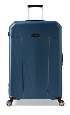 Ted Baker Flying Colours 79.5cm Large 4-Wheel Suitcase -IT Luggage Sales Shop Ted Baker TBU0401 002 Flying Colours Large Case Baltic Blue 1