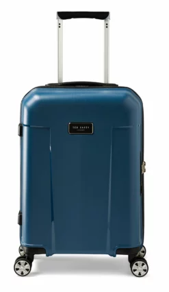 Ted Baker Flying Colours 54cm 4-Wheel Cabin Case -IT Luggage Sales Shop Ted Baker TBU0403 002 Flying Colours Cabin Case Baltic Blue 1