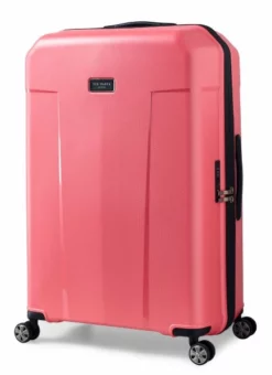Ted Baker Flying Colours 79.5cm Large 4-Wheel Suitcase -IT Luggage Sales Shop Ted Baker TBU401 50 Flying Colours Large Case Coral Pink 2