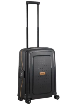 Samsonite S'Cure ECO 55cm 4-Wheel Spinner Cabin Case -IT Luggage Sales Shop aScureblk6