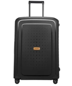 Samsonite S'Cure ECO 69cm Medium 4 Wheel Spinner Suitcase -IT Luggage Sales Shop amedScureblk1