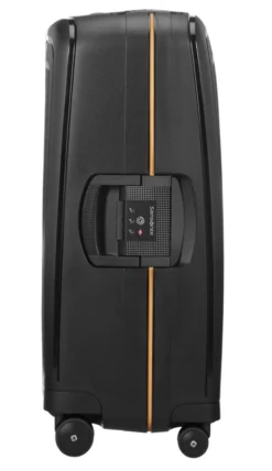 Samsonite S'Cure ECO 69cm Medium 4 Wheel Spinner Suitcase -IT Luggage Sales Shop amedScureblk4